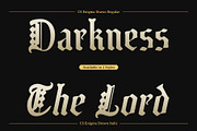 CS Enigma Drawn, a Blackletter Font by Craft Supply Co. (Thumbnail 4 of 8)