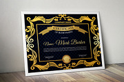 Certificate Word | PSD | AI, a Stationery Template by Curve Design (Thumbnail 3 of 3)