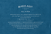 BIRULAOT TYPEFACE, a Serif Font by BLVSUPPLY (Thumbnail 3 of 7)