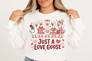Just a Love Goose Png, Funny Valenti, an Illustration by Designking (Thumbnail 4 of 6)