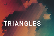 Blurry Triangles Backgrounds, a Background Graphic by dvtchk (Thumbnail 5 of 6)