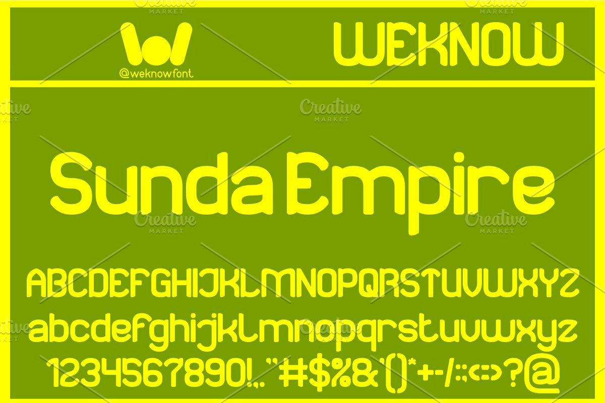 Sun The Empire font, a Sans Serif Font by weknow (Photo 2 of 8)