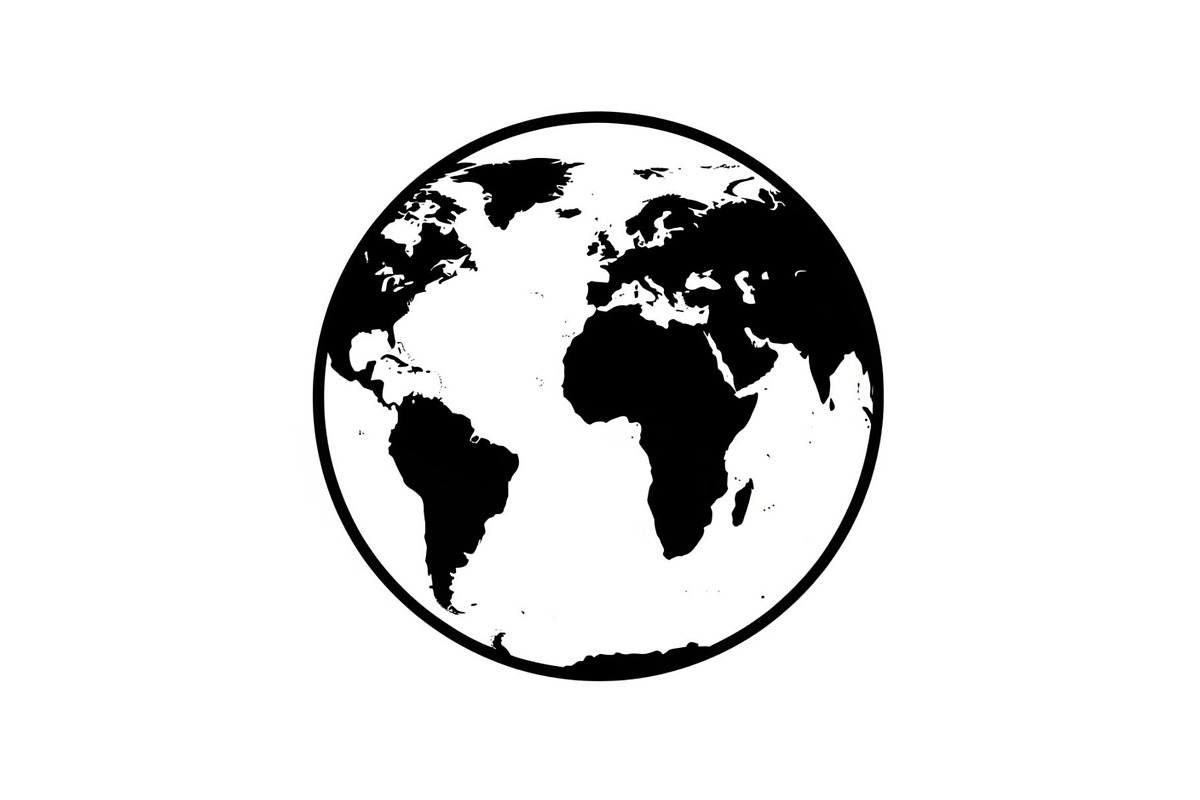 World Map Globe Vector Icon Bundle, an Illustration by Designs_River (Photo 2 of 51)