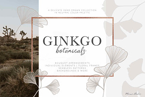 Ginkgo Botanicals - Florals & Leaves