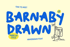 CS Barnaby Drawn, a Sans Serif Font by Craft Supply Co.