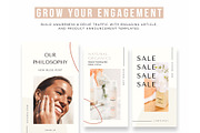 Natural Instagram Story Posts, a Social Media Template by Cultive Creative (Thumbnail 5 of 9)