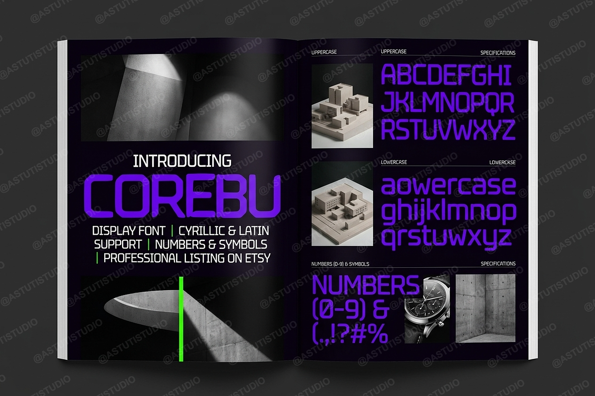 Corebu | Elegant Modern Serif Typefa, a Serif Font by Astuti Studio (Photo 7 of 25)