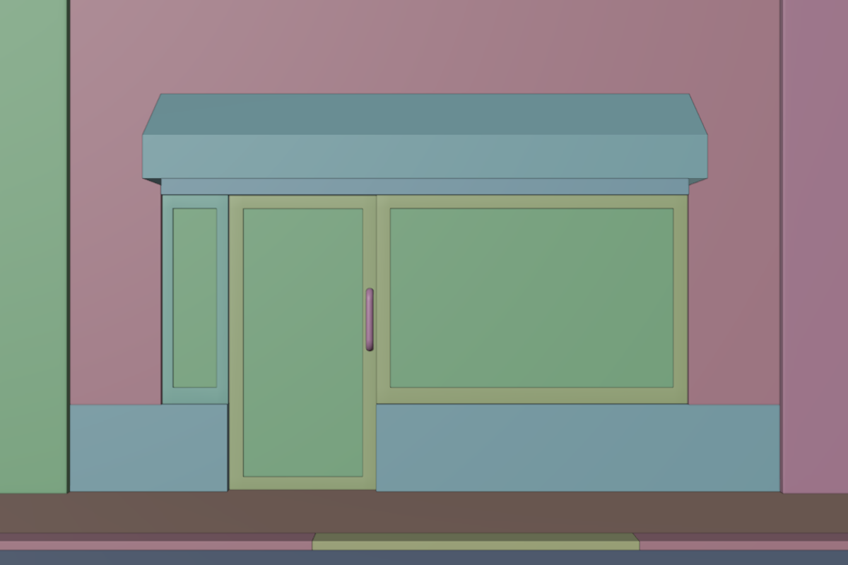 Clean frontstore 3D Model, an Object 3D Model by Dudukbersama (Photo 2 of 2)
