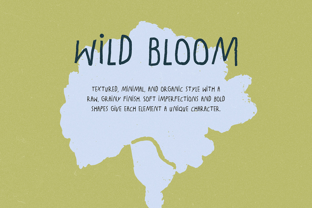 Wild Bloom: 70 Textured Flowers Pack, a Decorative Illustration by Veyla (Photo 13 of 15)