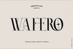 WAFERO - Absonstype