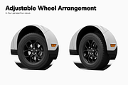 Pickup Truck Mockup 16, a Product Mockup by Mockupix (Thumbnail 3 of 12)