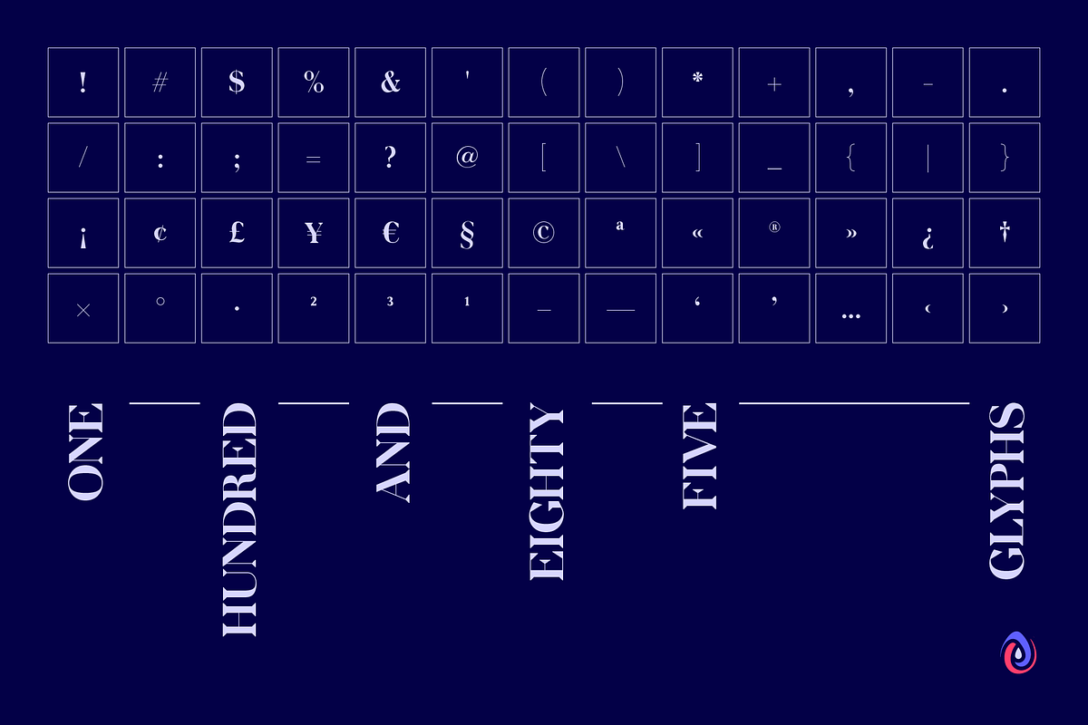 Node Display, a Serif Font by Cueco (Photo 4 of 6)
