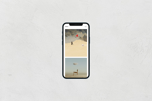 Galleria - Minimal Website Template preview 6