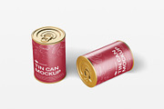 Tin Can Mockup, a Packaging Mockup by SLAB! Design (Thumbnail 3 of 7)