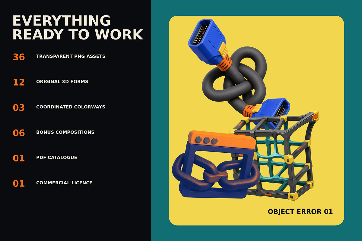 OBJECT ERROR 01, an Object 3D Model by Dani Shami (Photo 5 of 5)