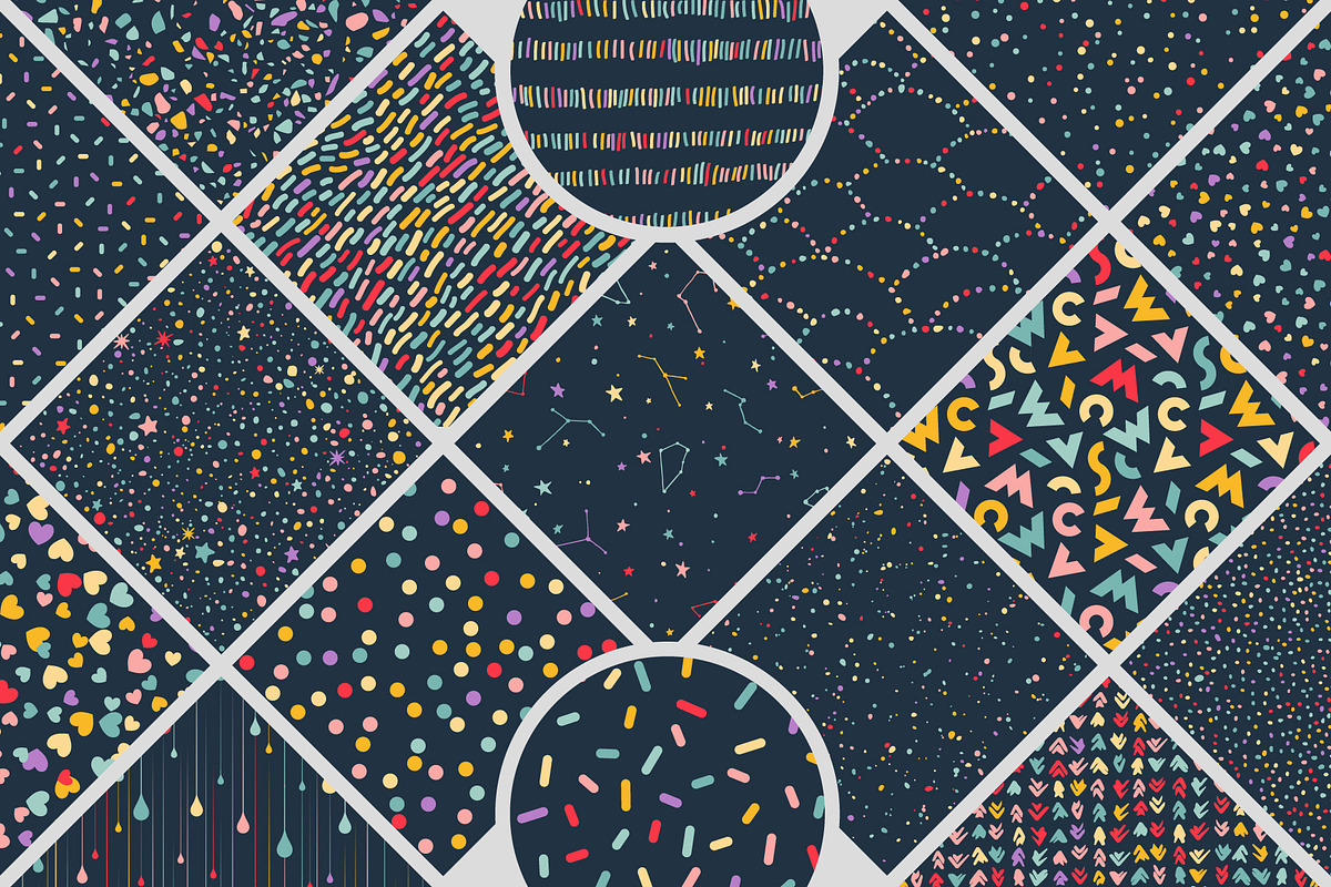 Funky Confetti Patterns, a Pattern Graphic by Briddy (Photo 12 of 13)