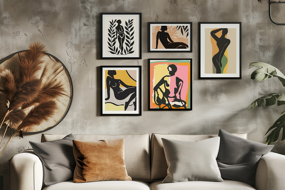 Poster gallery. Matisse 91, a Decorative Illustration by Chikovnaya (Photo 8 of 16)