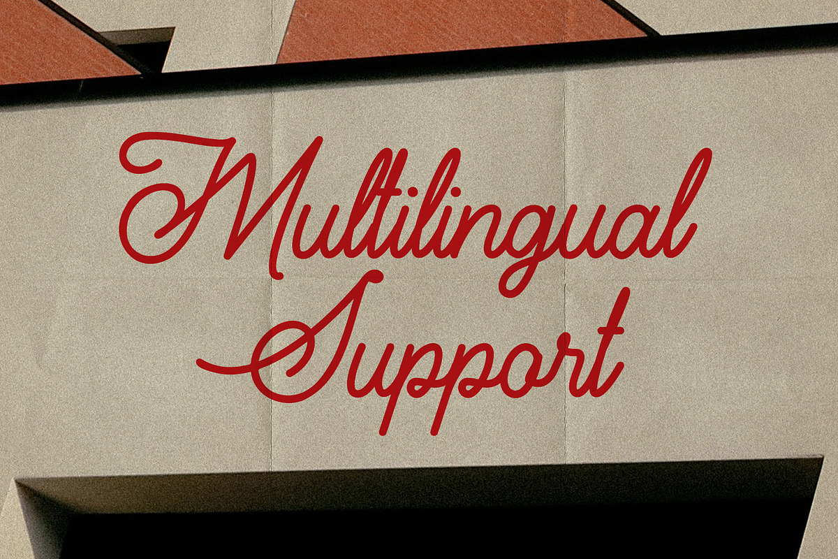 Headtrec Monoline Vintage Font, a Script Font by Maulana Creative (Photo 5 of 7)