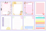 Printable Kids Notebook Paper Bundle, a Stationery Template by Mustafiz (Thumbnail 7 of 7)