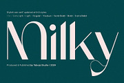 TBJ Milky – 8 Styles Boldly Sans, a Sans Serif Font by Taboja Studio (Thumbnail 1 of 18)