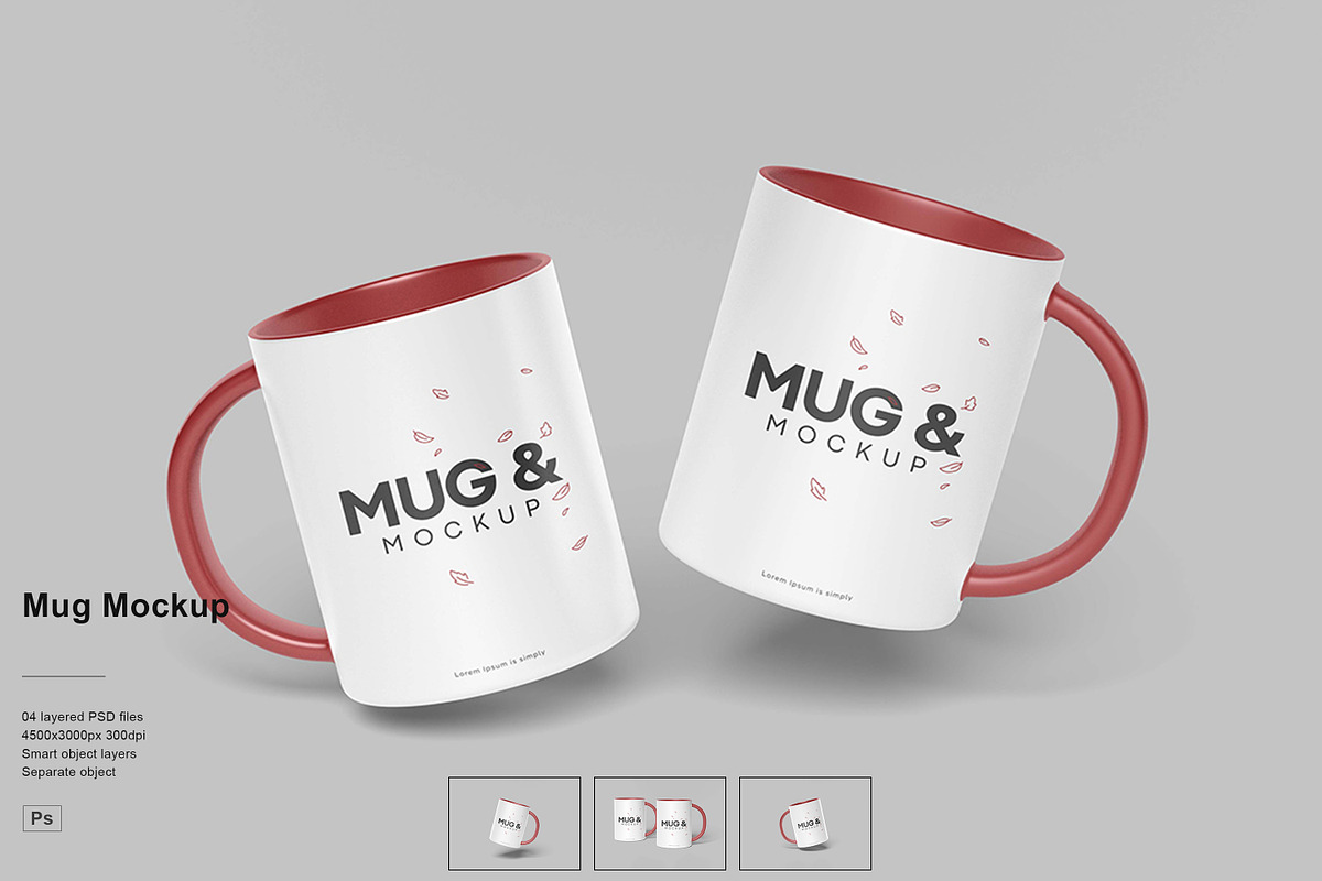 MUG MOCKUP, a Product Mockup by NyakBiett (Photo 1 of 5)