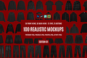 100 Realistic Clothing Mockup, a Merchandise Mockup by AtelierDuVow (Thumbnail 1 of 16)