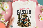 Howdy Easter, Western Easter Bunny P, an Illustration by OK Design (Thumbnail 5 of 6)