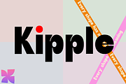 Jubble Extra Bold, a Sans Serif Font by Zafiratype (Thumbnail 8 of 8)