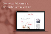 Christmas Social Media Pack, a Social Media Template by Eternel Design Studio (Thumbnail 3 of 5)
