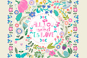 Floral bunch, a Decorative Illustration by Marusha Belle (Thumbnail 5 of 5)