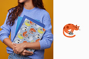 Funny Cats - vector clipart, a Decorative Illustration by Barkova Nadya (Thumbnail 5 of 8)