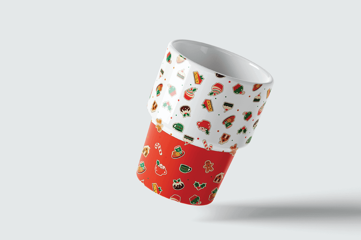Festive Holiday Pattern Collection, an Illustration by Threestudio (Photo 2 of 5)