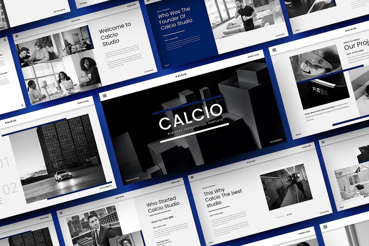 Calsio – Business Keynote Template, a Presentation Template by Dens Creative Studio (Photo 1 of 6)