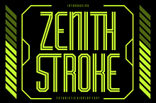 Zenith Stroke - Futuristic Display