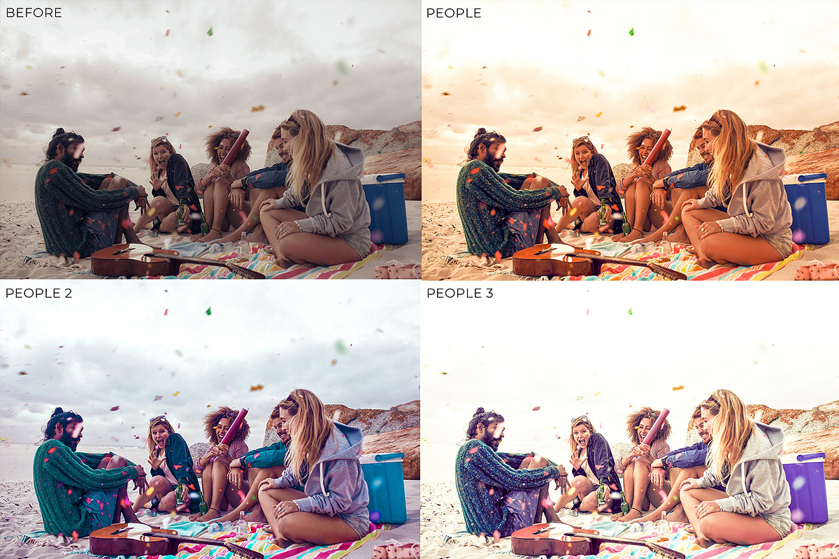 20 Summer Time Lightroom Presets, an Action Add-On by Olg Store (Photo 6 of 8)
