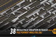 Mega pack weapon kitbash, an Object 3D Model by MohamedHussien1 (Thumbnail 7 of 8)