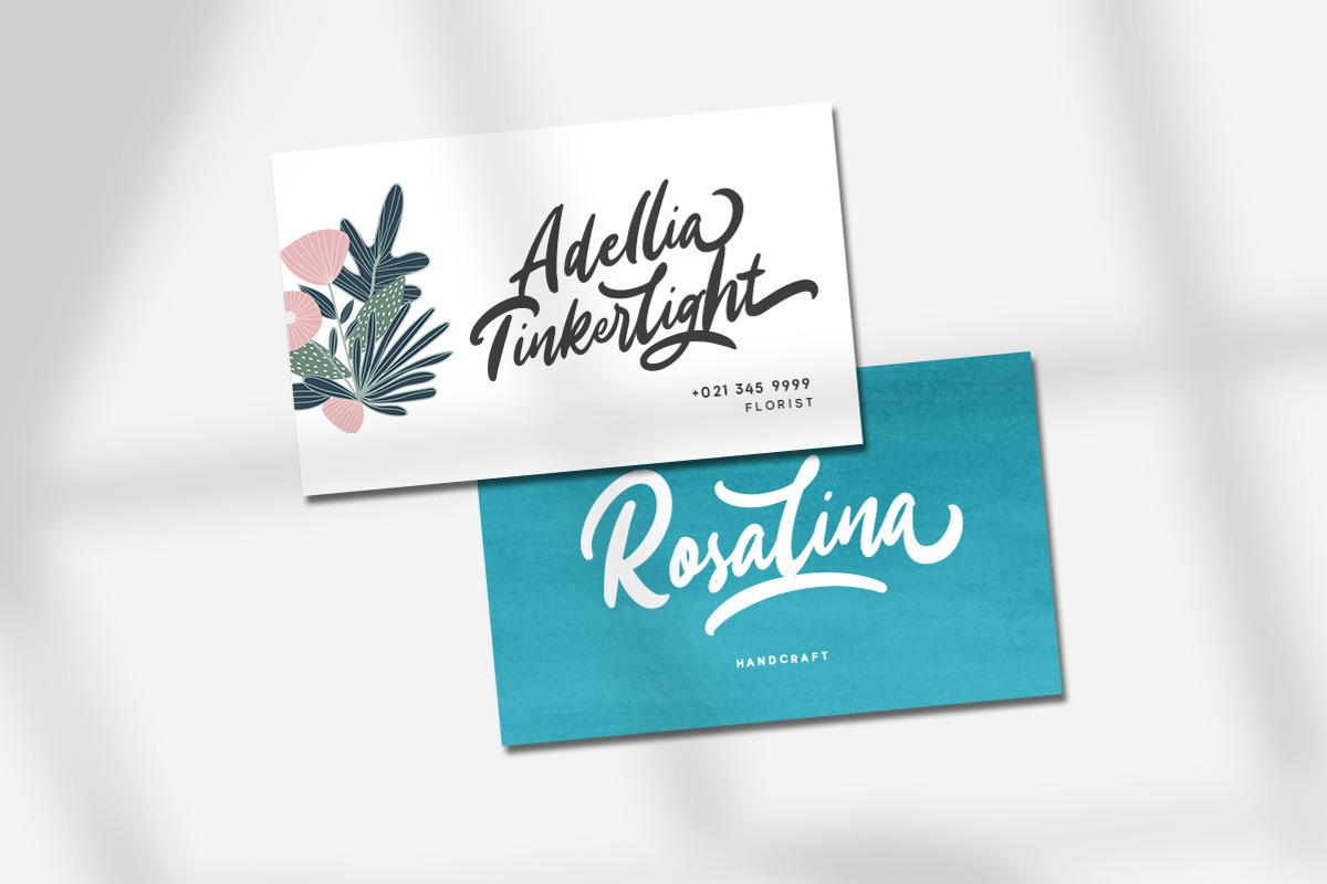 Cerlistine - Handwritten Script, a Script Font by Letterhend Studio (Photo 3 of 9)