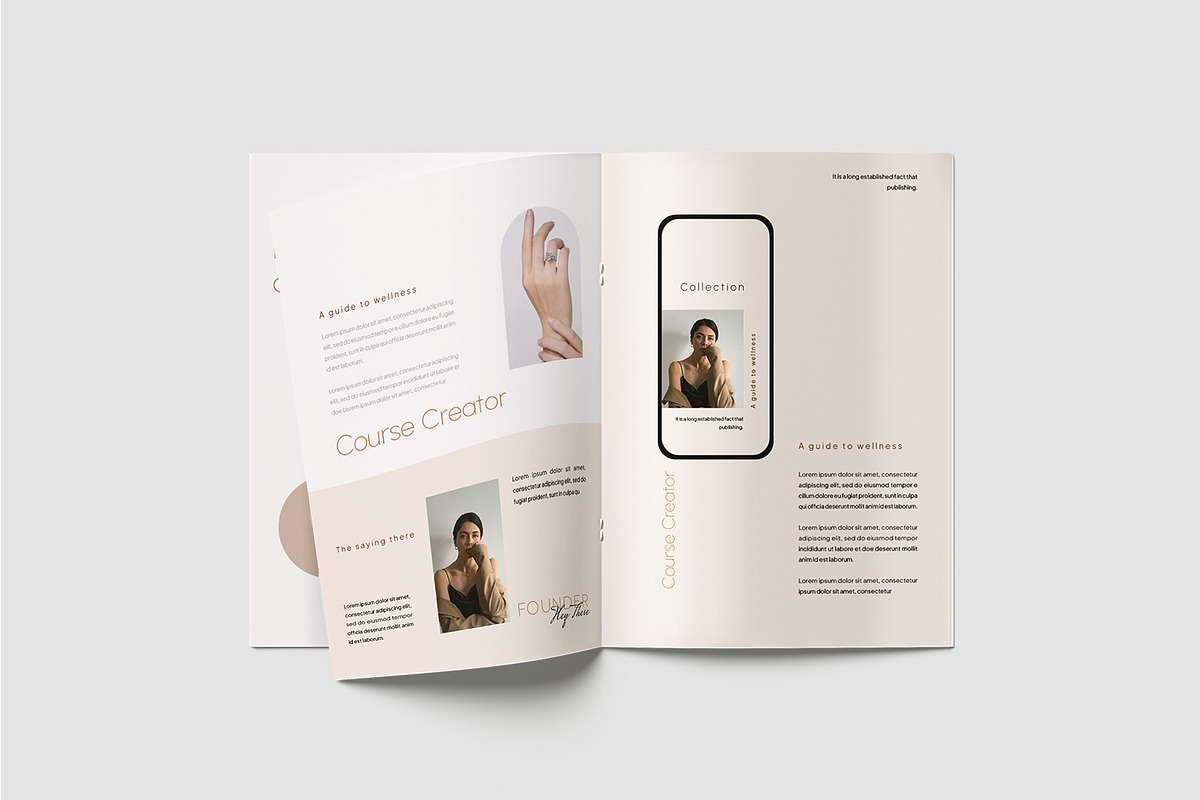 Project Course Creator Template, a Brochure Template by TMint Play (Photo 6 of 8)