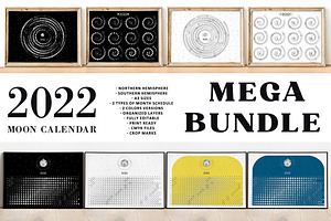Moon Calendar 2022 MEGA BUNDLE