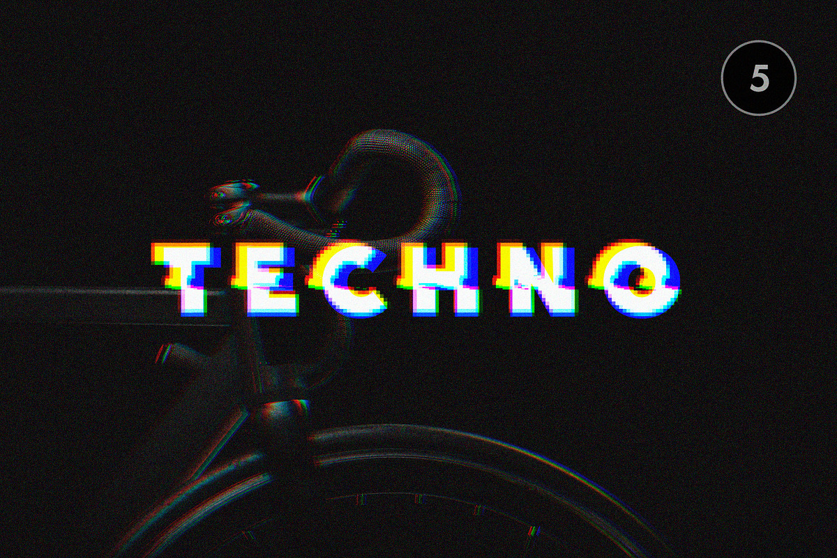 Glitch Text Effects Collection preview 7