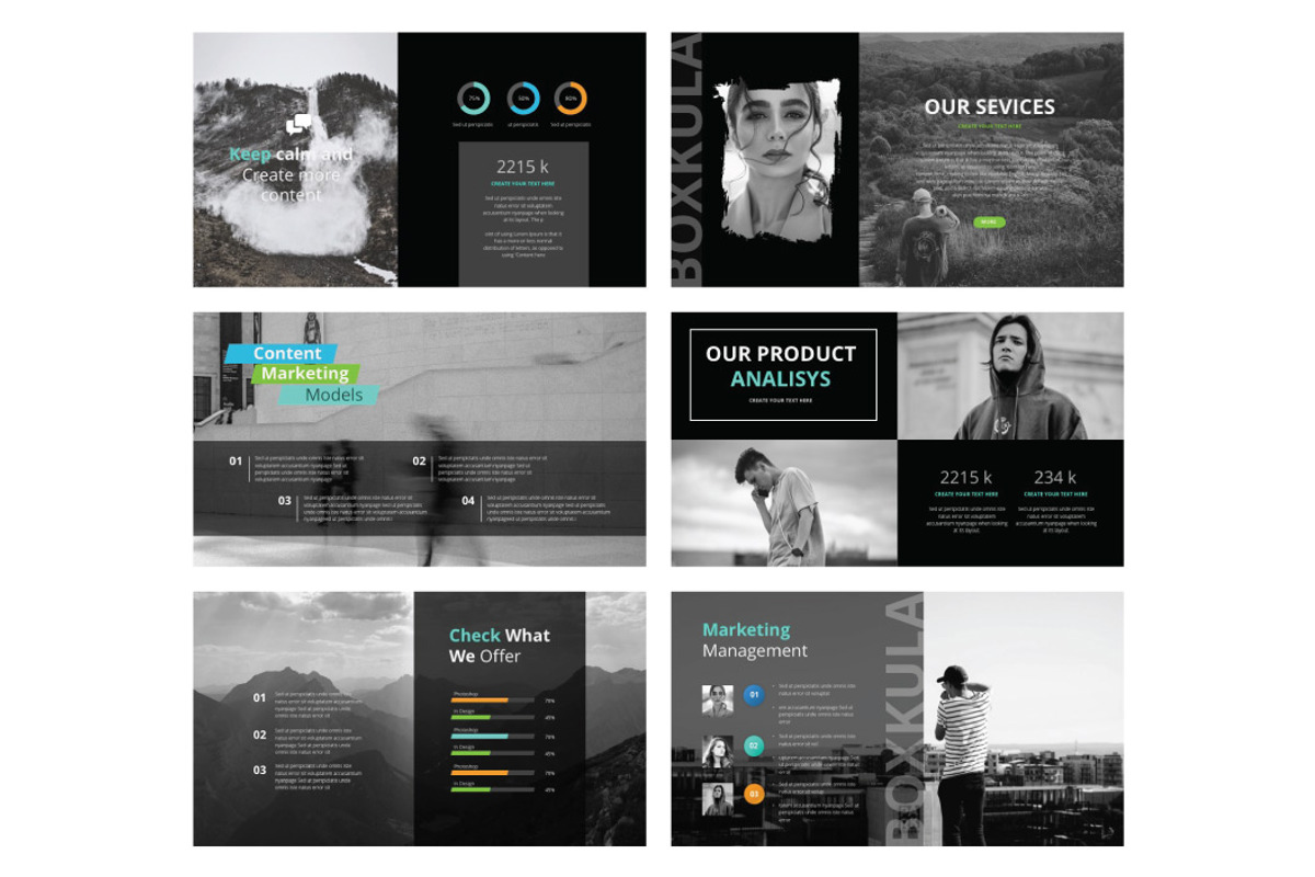 BOXKULA - Keynote Template, a Presentation Template by Shafura