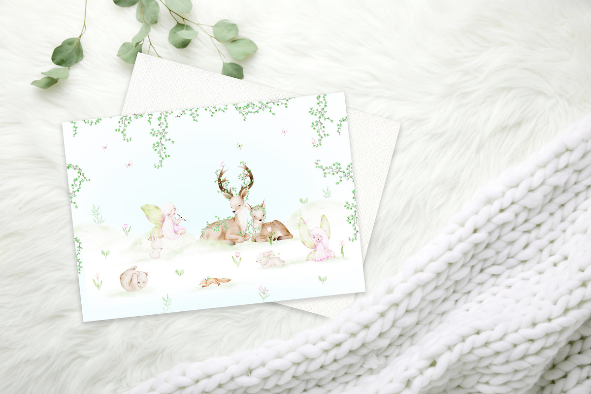SPRING MELODY watercolor set, an Animal Illustration by erasovas (Photo 8 of 13)
