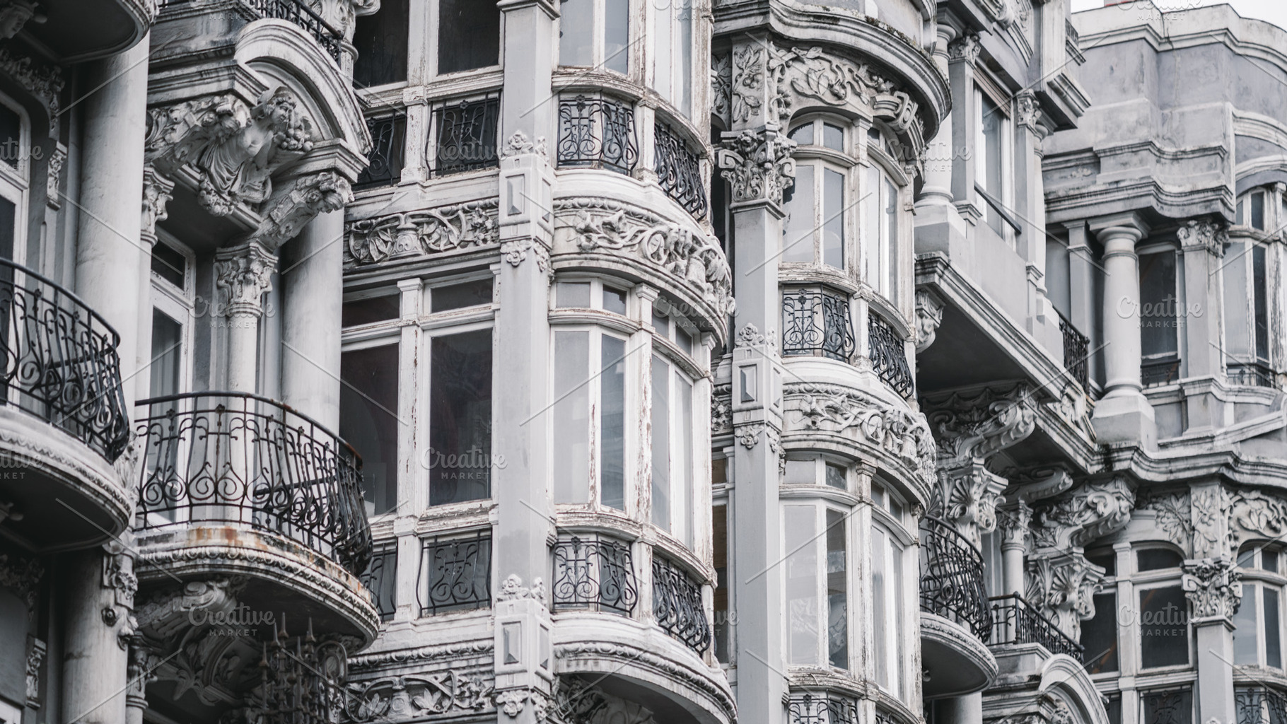 Elegant historic building facade, an Architecture Photo by SkyNext