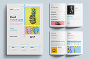 Brand Portfolio Template Layout, a Brochure Template by MightyDesign (Thumbnail 1 of 6)