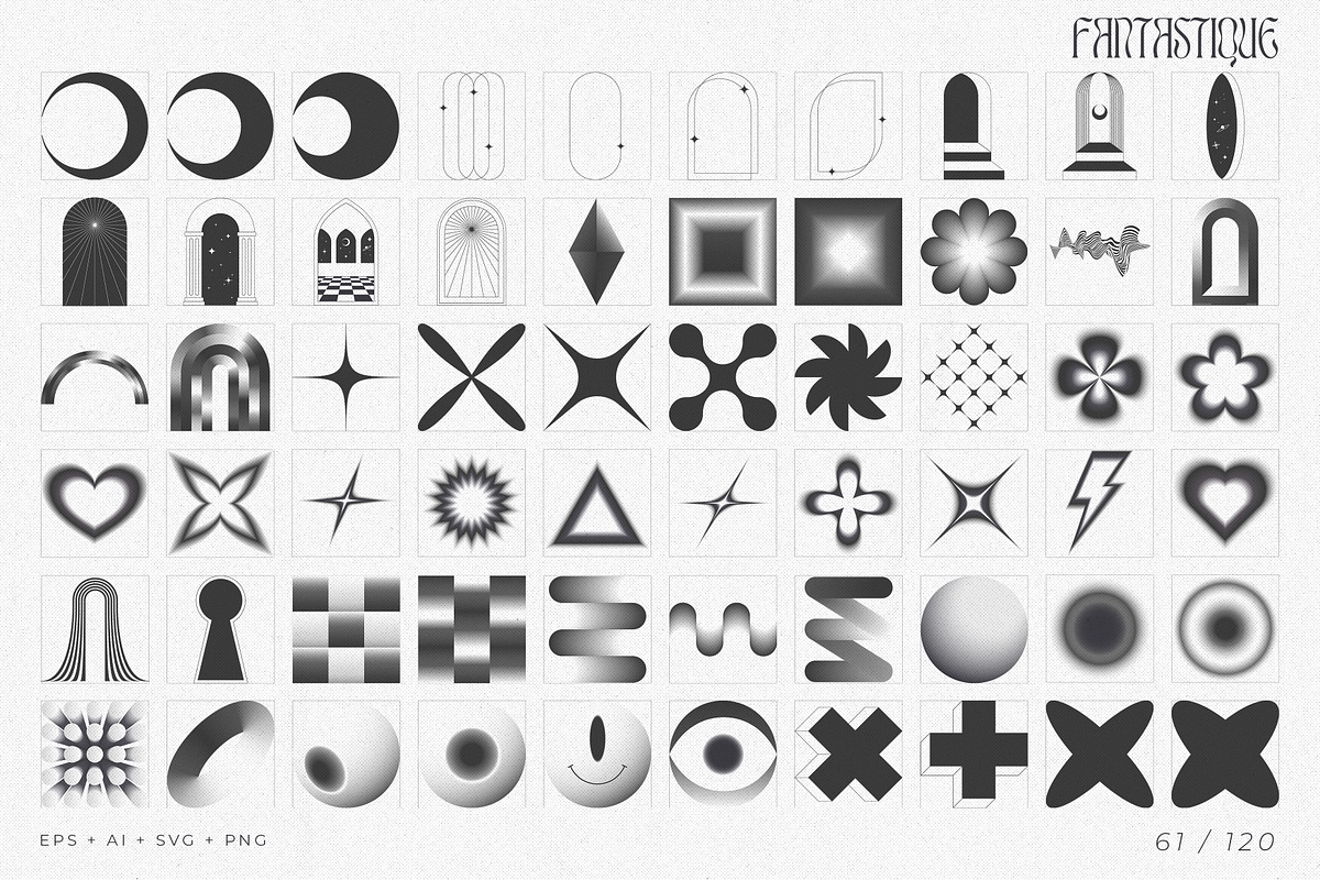 Fantastique Vector Archives, an Object Graphic by CarmineType (Photo 9 of 14)