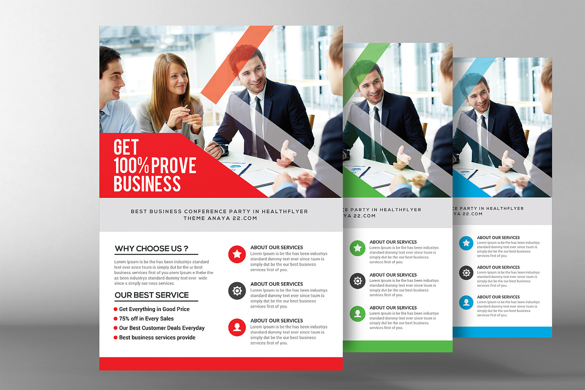 Accounting Firm Flyer Template, a Flyer Template by graphicforest (Photo 2 of 3)