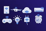 Smart Tech 3D Icon Pack #1, an Object 3D Model by deviapuspitasari2 (Thumbnail 2 of 2)