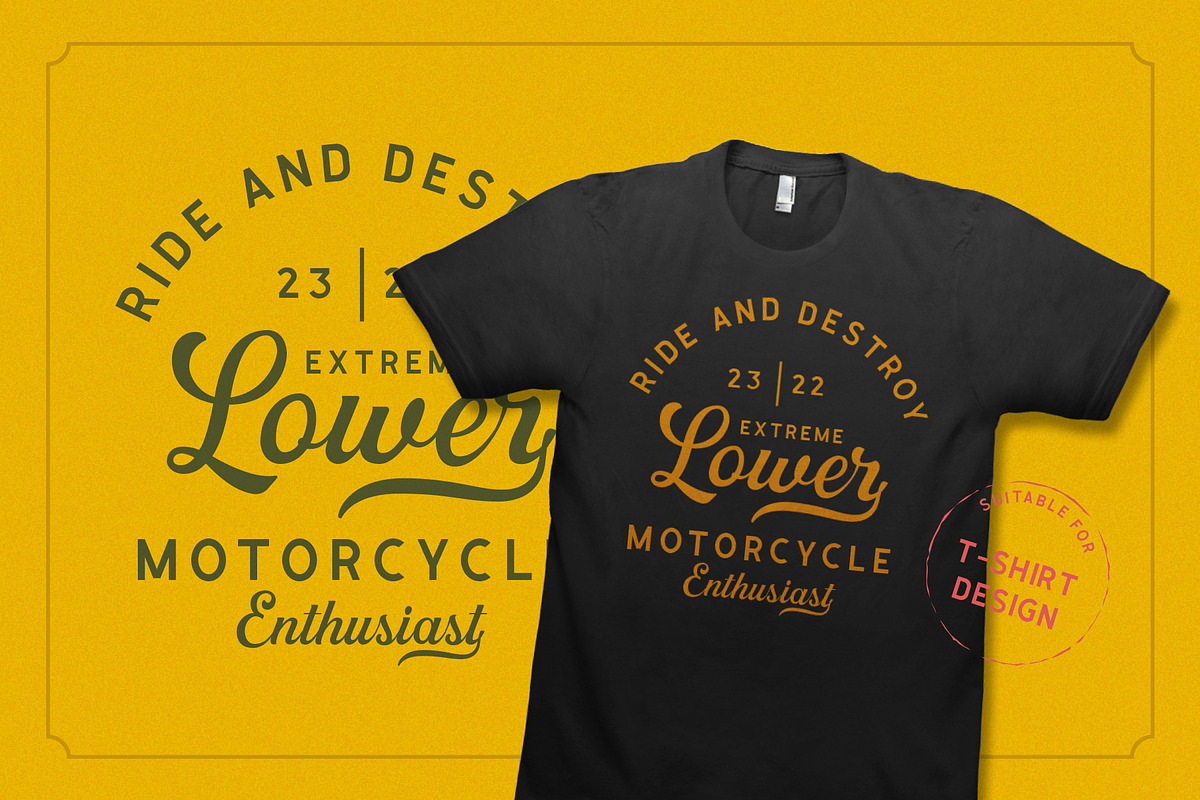 Greatly Font Duo + Logo Templates preview 5