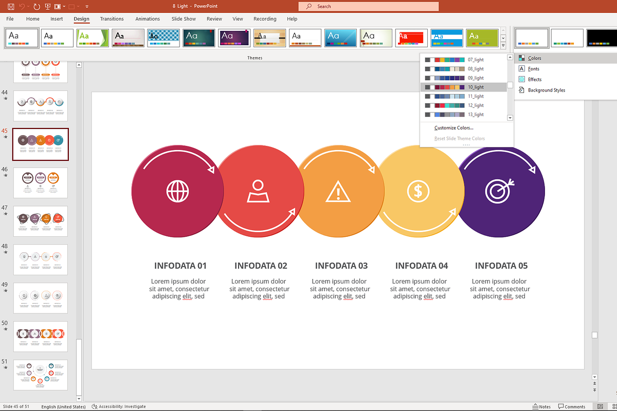 Impact Animated Template PowerPoint, a Presentation Template by Infographics project (Photo 2 of 13)