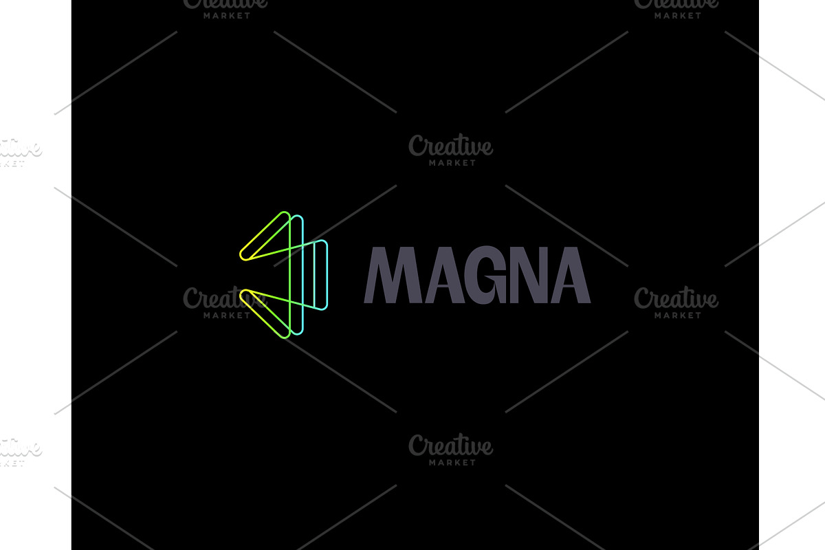 Abstract bright gradient waves, an Illustration by Bureau